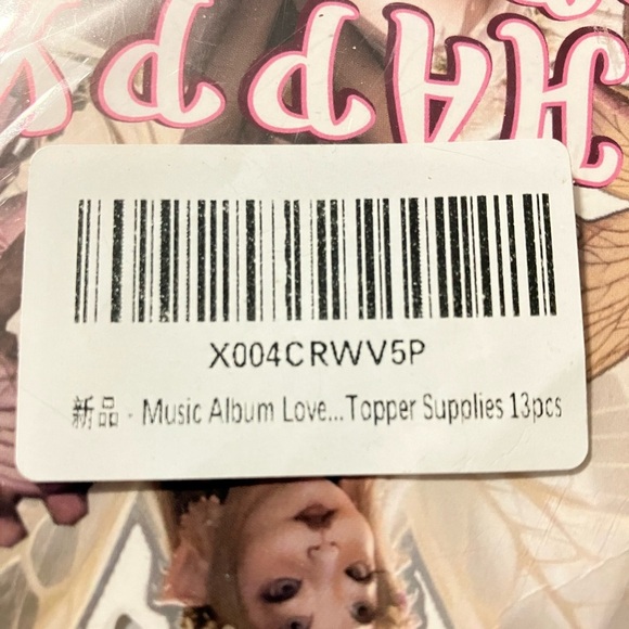 Fairy Happy Birthday Cake Topper - Picture 2 of 3